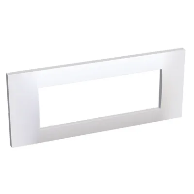 Altira - cover frame - 3 inserts 1 gang horizontal - white