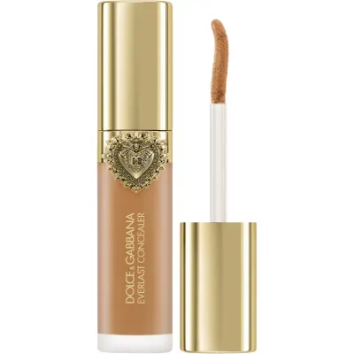 Dolce&Gabbana Everlast Concealer anticearcan cu efect de lunga durata culoare 27 Medium Deep - Yellow Neutral Undertones 11 ml