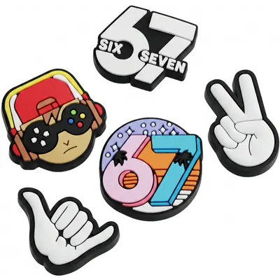 Sticker 3D OEM 67 pentru Husa Telefon / Tableta, Set 5 bucati, Multicolor