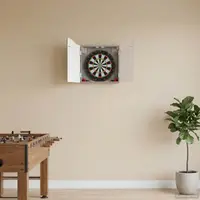 vidaXL Cabinet pentru ținte de darts Sonoma gri 56 x 12 x 63 cm