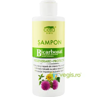 Sampon pentru Regenerare si Protectie cu Bicarbonat 200ml
