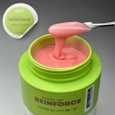 Reinforce Builder Gel Warm Blush 37/50g Macks - REBGAR-50