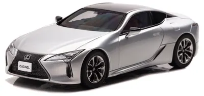 Model de colecție Carnel Modern: Automobile - Lexus LC500 (URZ100), argintiu sonic, 2017