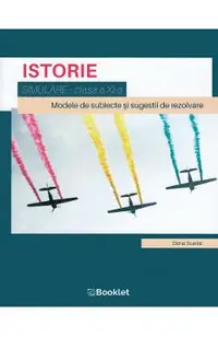 Istorie - Clasa 11 - Simulare