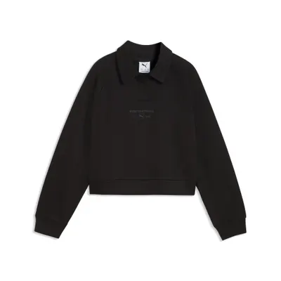 Bluză din fleece PUMA Class Relaxed Cropped pentru fete PUMA