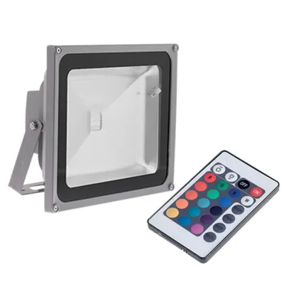Proiector cu Led Vega50rgb Rgb 50w cu Comanda Ir