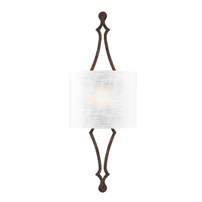 Aplica Tilling 1 Light Wall Light – Weathered Iron
