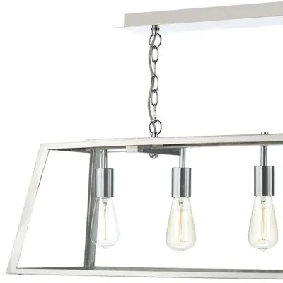 Lampa suspendata Academy 5 Light Pendant Stainless Steel