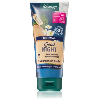 Kneipp Good Night gel de duș Swiss Stone Pine & Balsam Torchwood 200 ml