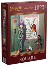 Puzzle Magnolia din 1023 piese - Ziua Iepurelui