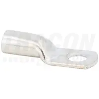 Papuc inelar neizolat din teava de Cu electrolitic, stanat CLH70-10 70mm2, M10, (d1=12.6mm, d2=10.5mm)