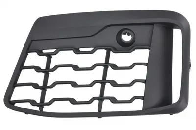 Acoperire bara fata Fata Stanga (M-PAKIET, cu orificii pentru senzorii de parcare, plastic, negru) potrivit BMW X1 (F48) 11.14- 09.15