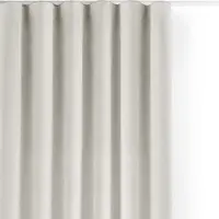 Draperie crem dimout (semi-opacă) din catifea 400x175 cm Velto – Filumi