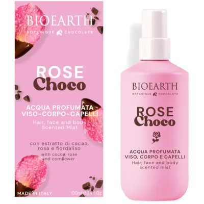 Apa Parfumata pentru Ten, Corp si Par cu Ciocolata si Trandafiri Rose Choco 100ml
