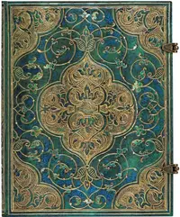 Carnețel Paperblanks Turquoise Chronicles - 18 х 23 cm, 72 de coli