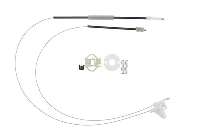 Set reparatie macara geam spate dreapta potrivit SKODA OCTAVIA I 1996-2010 - (set, electric)
