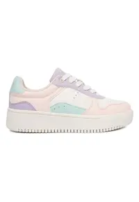 Pantofi sport copii - multicolor - piele ecologica - set pentru fete