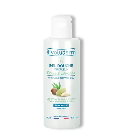 Gel de dus cremos Douceur d’Amande, 100ml, Evoluderm
