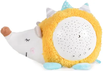 Lampa de veghe cu proiector Moni Toys - Starry Sky, Arici, 66204