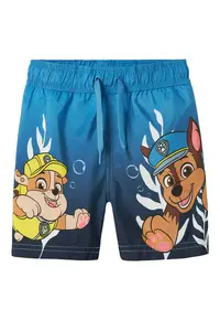 Pantaloni scurti de baie baieti 13239658 - Poliester - Albastru - Albastru