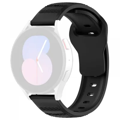 Curea Techsuit W050 pentru Huawei Watch / Xiaomi Watch Series, 22mm, Neagra