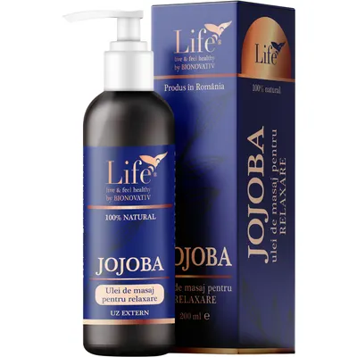Ulei de Masaj pentru Relaxare cu Jojoba 200ml