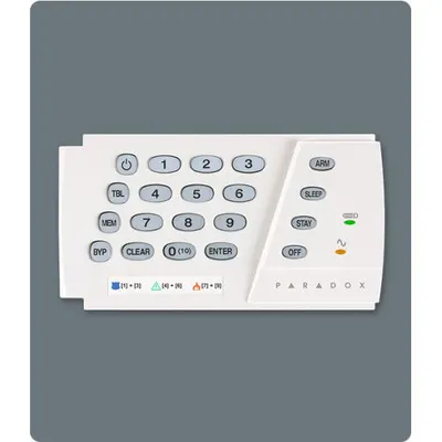 Tastatura LED pe fir 10 zone Paradox K636