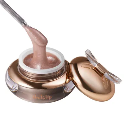Gel Uv Constructie unghii autonivelant NAILSUP B21 Pearly Gold 15 g