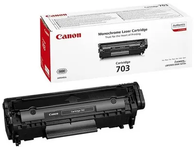 Consumabil Canon CRG-703, pentru i-SENSYS LBP-2900/LBP-3000, negru