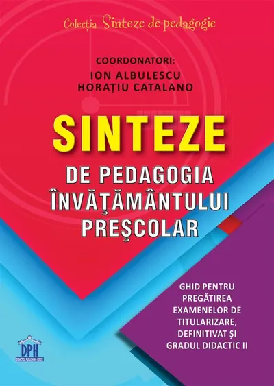 Sinteze de pedagogia invatamantului prescolar