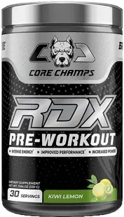 RDX Pre-Workout, kiwi cu lămâie, 420 g, Core Champs by Kai Greene