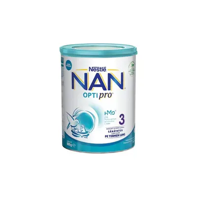 Lapte praf NAN 3 Optipro de la 1 an | 800 g