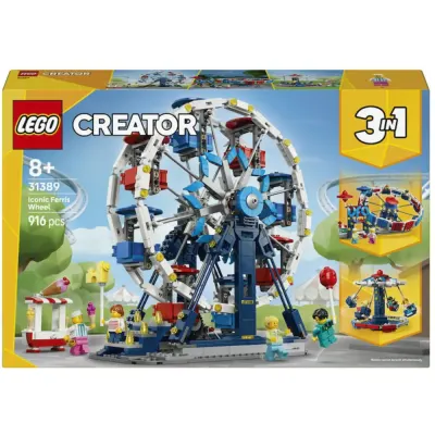 Lego Creator 3 in 1 - Roata Ferris emblematica (31389)