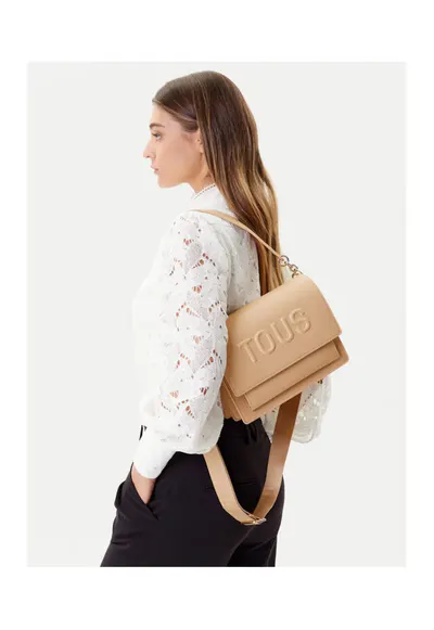 Geanta dama Sand Brenda Audree 200210 - ecologica - universala - culoare bej.