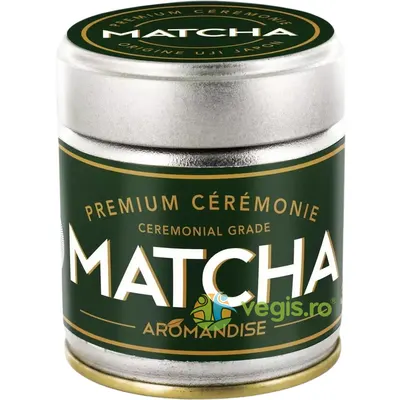 Ceai Matcha Premium Grad Ceremonial Ecologic/Bio 30g