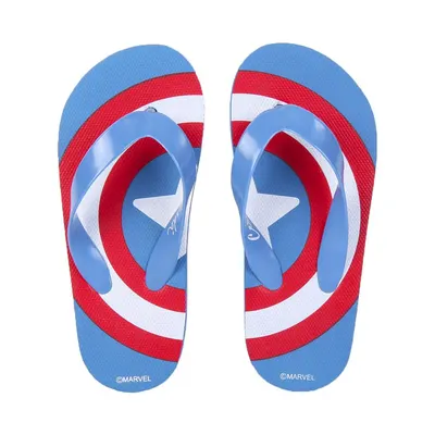 Papuci pentru băieți blue Avengers