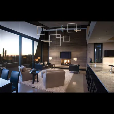 Prestige Led Pendant 458w 3000k, Multicoloured