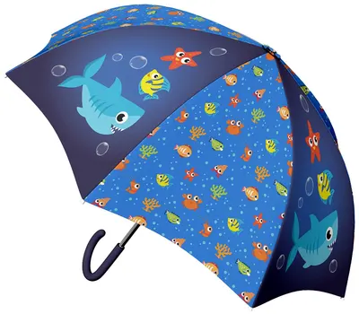 Umbrelă pentru copii S. Cool - Shark, automată, 48.5 cm