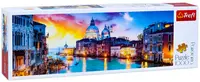 Puzzle panoramic Trefl din 1000 de piese - Canal Grande, Venetia