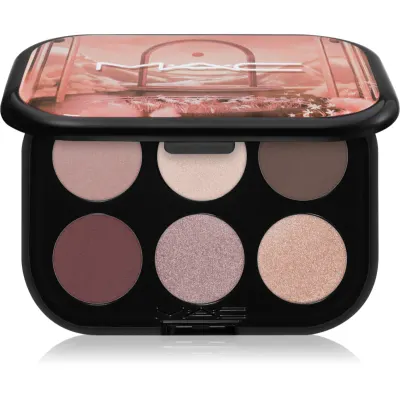 MAC Cosmetics Connect In Colour Eye Shadow Palette 6 shades paletă cu farduri de ochi culoare Embedded In Burgundy 6.25 g