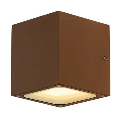Corp iluminat de perete, aplica, lumini SITRA CUBE perete GX53, rugina