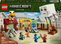 Constructor LEGO Minecraft - Atacul balonului fantomă de foc din sat (21273)