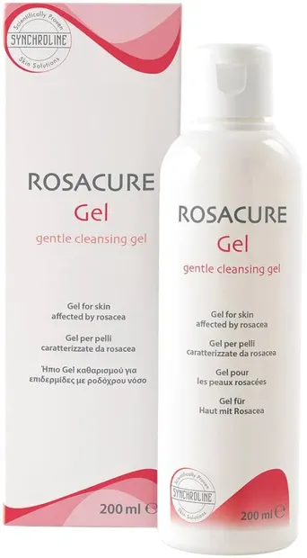 Synchroline Rosacure Gel de curățare pentru ten cu rozacee, 200 ml
