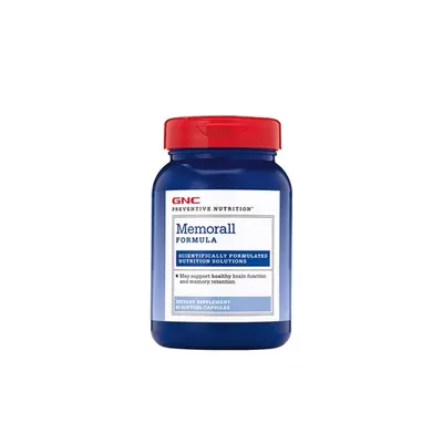 GNC Memorall, Formula Pentru Sanatatea Creierului Si Imbunatatirea Memoriei | 60 Cps