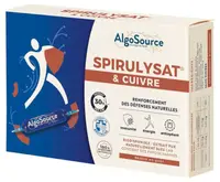 Spirulysat & Cuivre Ficoceanină din spirulină și cupru, 20 fiole x 10 ml, AlgoSource