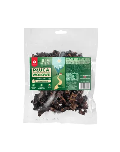MACED Natural Recompense naturale caini, cu plaman vita uscat 80 g