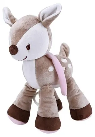 Jucărie muzicală de pluș Raya Toys – Căprioară