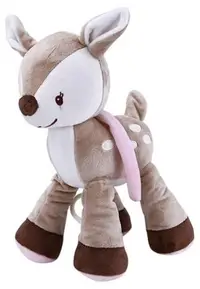 Jucărie muzicală de pluș Raya Toys – Căprioară