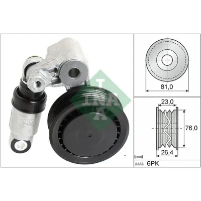 Intinzator curea, curea distributie INA 534 0011 10
