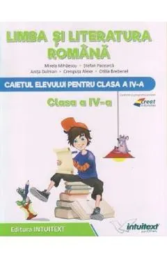 Limba si literatura romana - Clasa 4 - Caiet